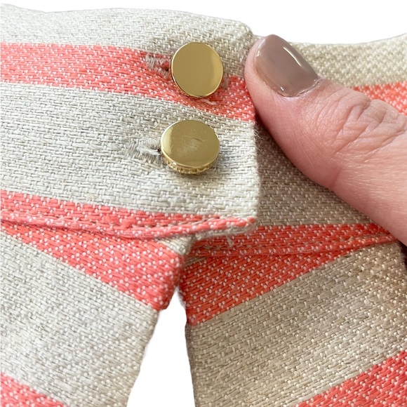 Banana Republic Striped Linen Fit & Flare Dress - Picture 3 of 5